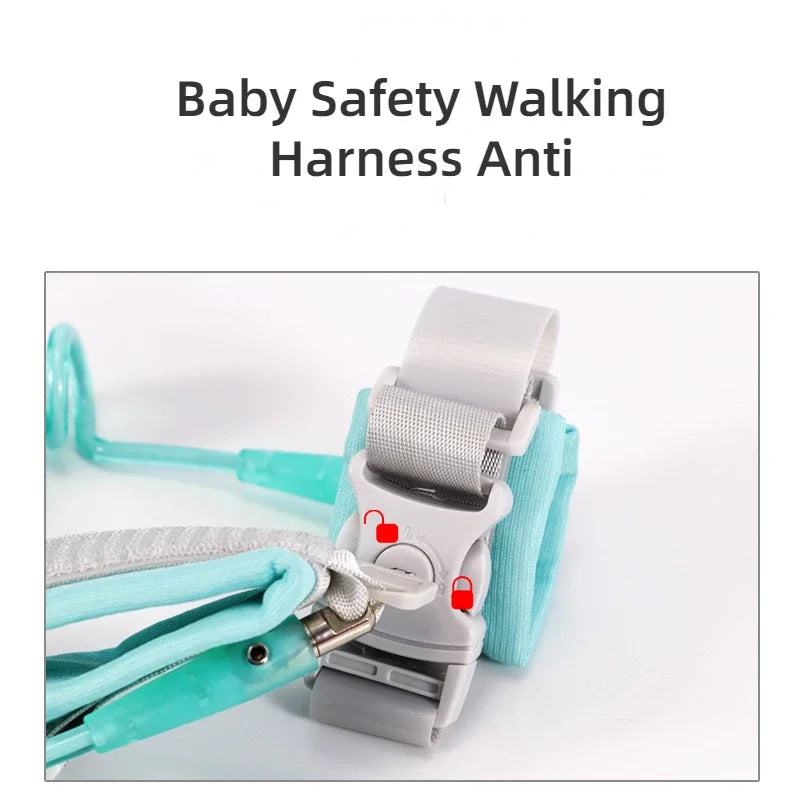 Baby Harness Anti Lost Wrist Link Kids Outdoor Walking