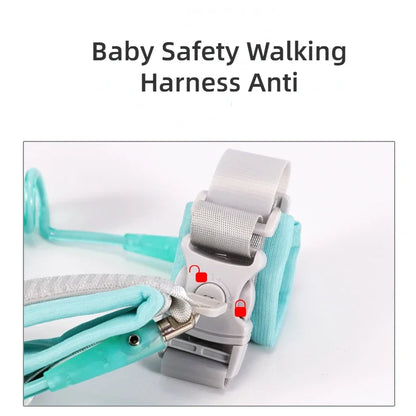 Baby Harness Anti Lost Wrist Link Kids Outdoor Walking